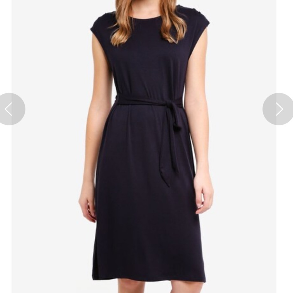 NWT Cotton On Fiona Tie Waist Midi Dress Size Small